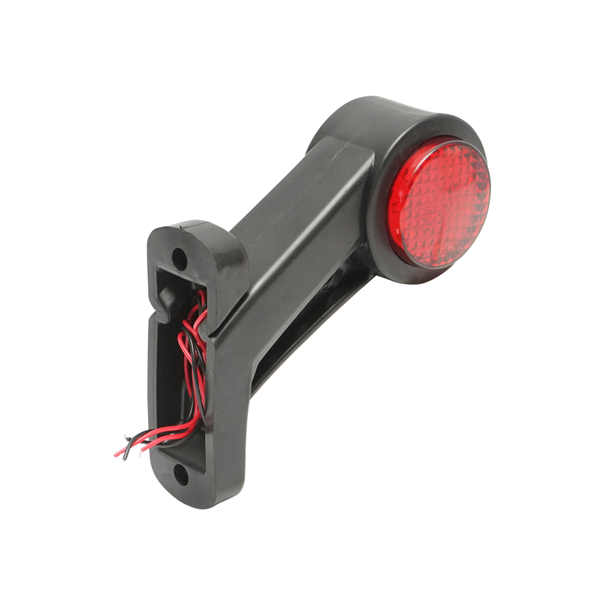 Set lampi laterale de gabarit cu LED 12-24V, rosu-alb, PVC elastic Breckner Germany - imagine 4