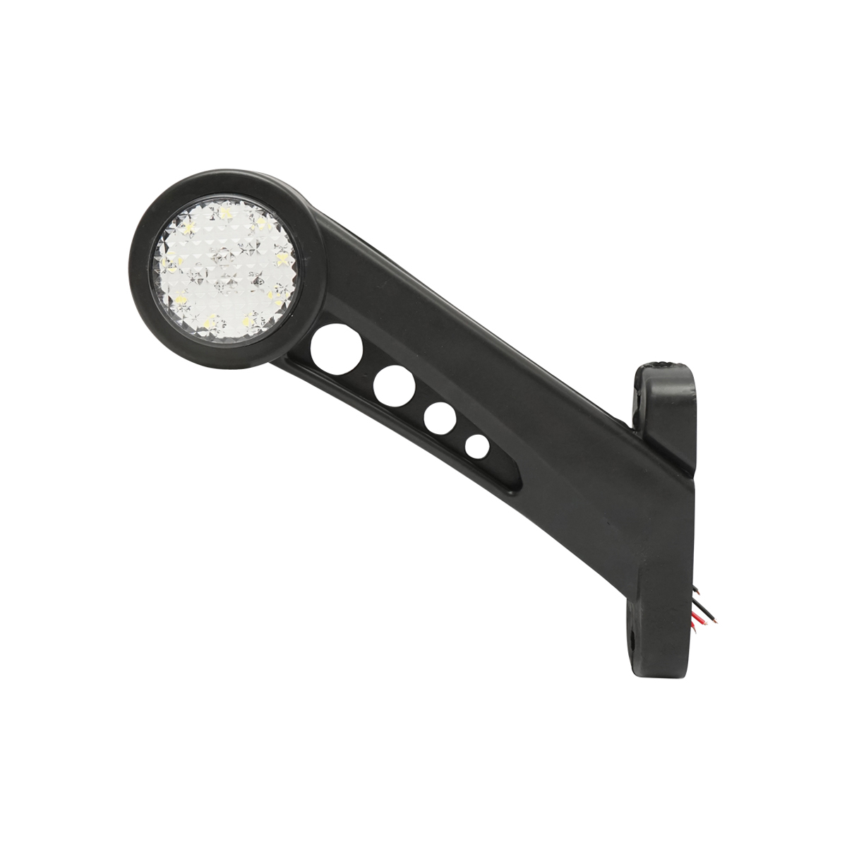 Set lampi laterale de gabarit cu LED 12-24V, rosu-alb, PVC elastic Breckner Germany - imagine 3