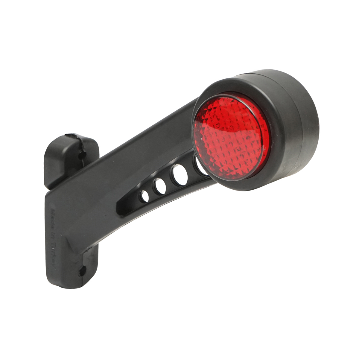 Set lampi laterale de gabarit cu LED 12-24V, rosu-alb, PVC elastic Breckner Germany - imagine 4