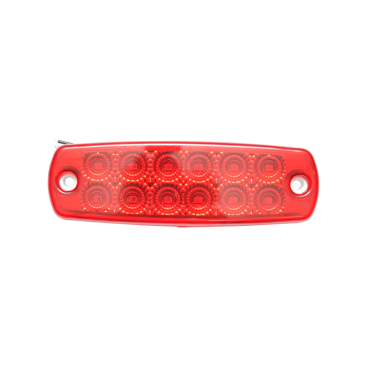 Lampa laterala LED rosie 12-24V Breckner Germany - imagine 2