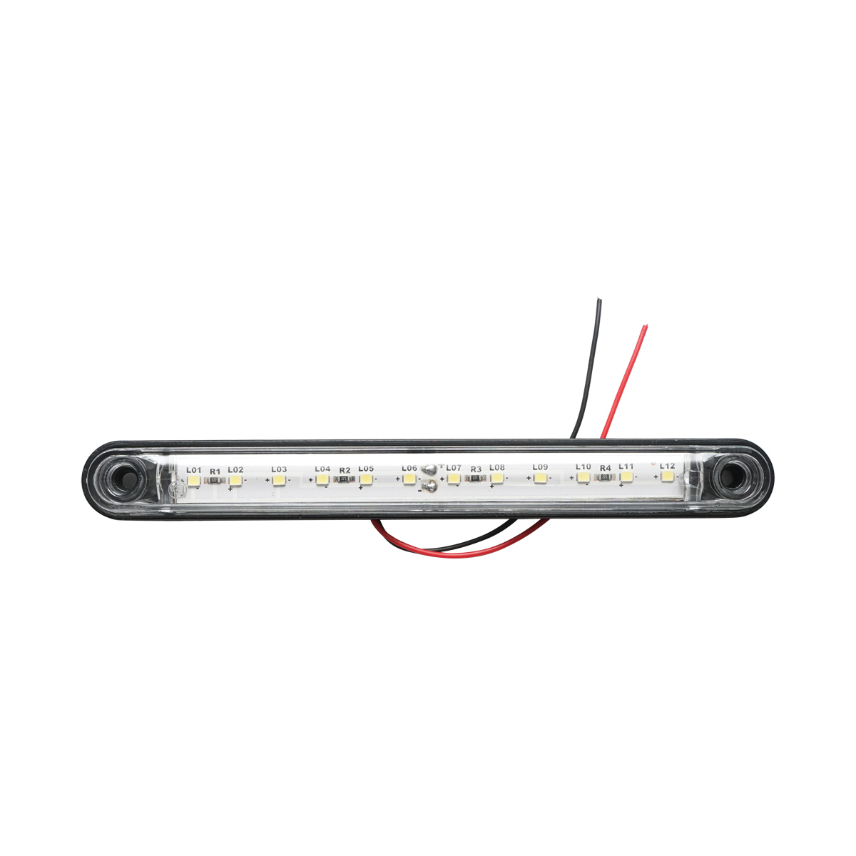 Lampa gabarit laterala LED alba 12-24V FR0179 Breckner Germany