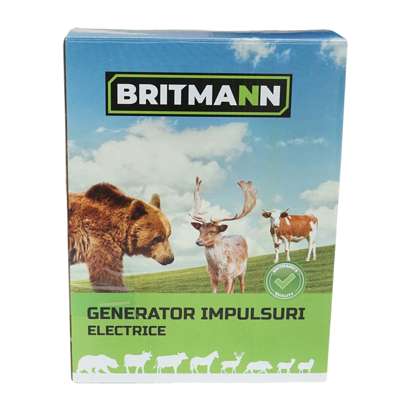 Aparat generator de impulsuri DC 12/220V, 4.5 Joule 40km pentru gard electric BRITMANN - imagine 8