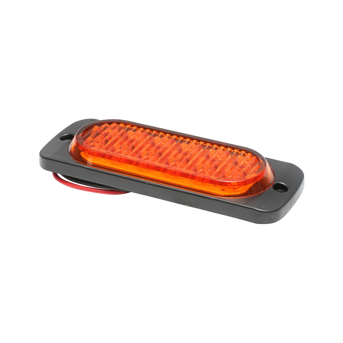 Lampa gabarit laterala LED galbena 115mm 12-24V Breckner Germany - imagine 3