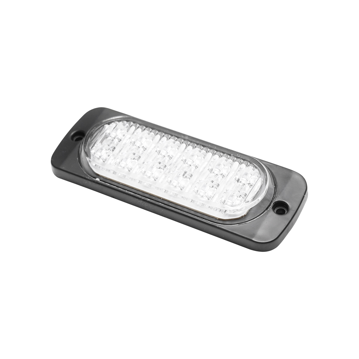 Lampa gabarit laterala LED alba 115mm 12-24V Breckner Germany - imagine 3