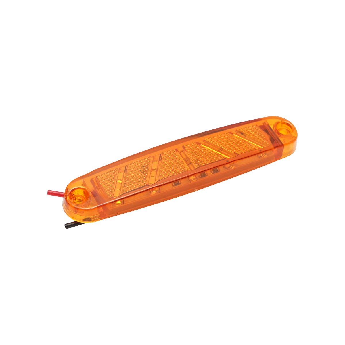 Lampa gabarit laterala LED galbena 100mm 12-24V Breckner Germany - imagine 3