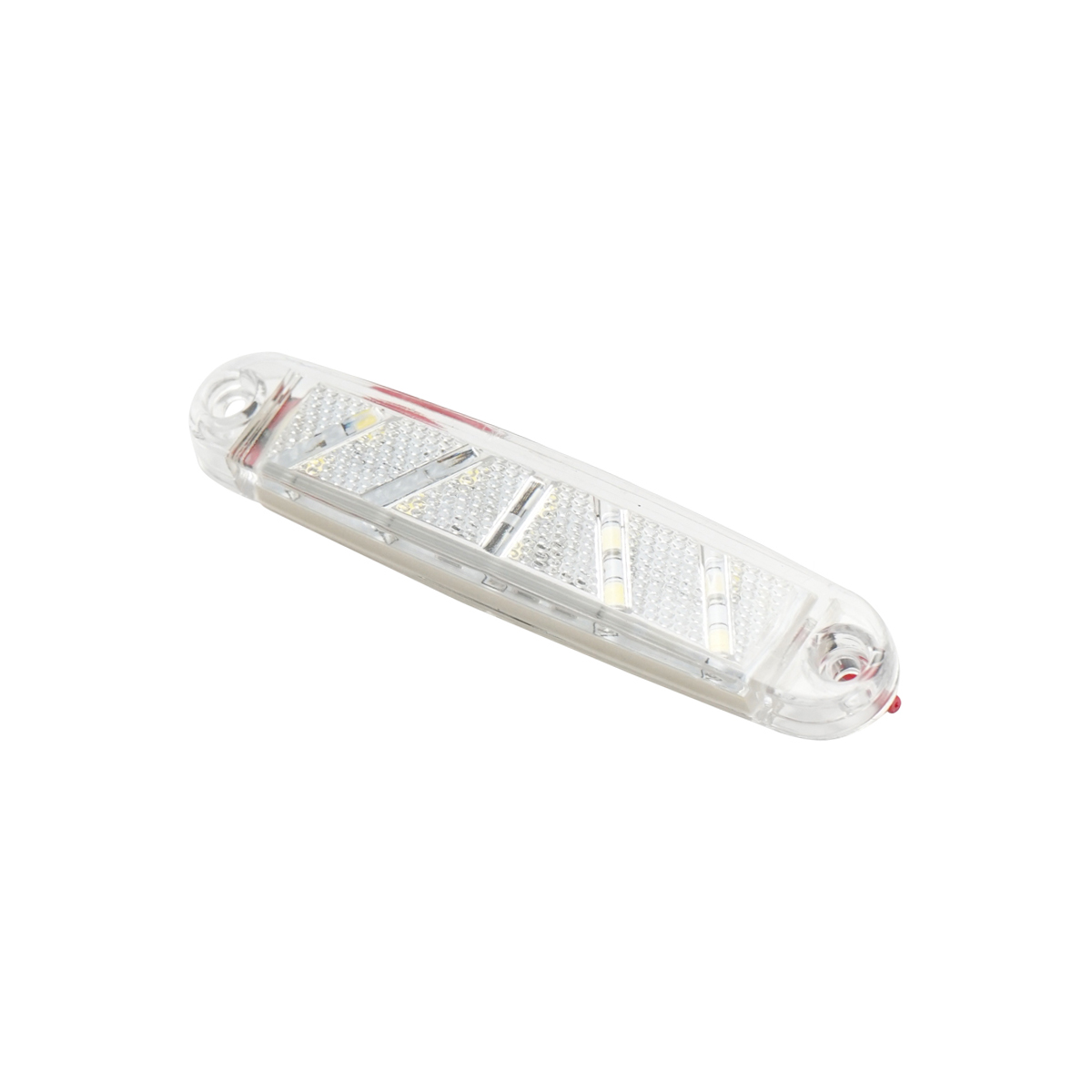 Lampa gabarit laterala LED alba 100mm 12-24V Breckner Germany - imagine 3