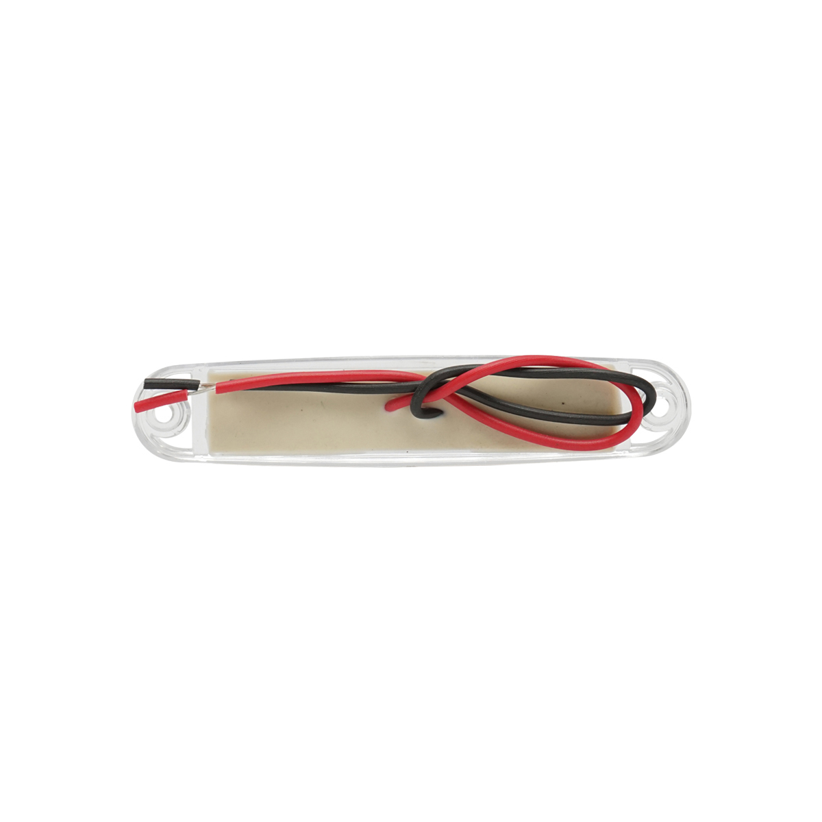 Lampa gabarit laterala LED alba 100mm 12-24V Breckner Germany - imagine 2