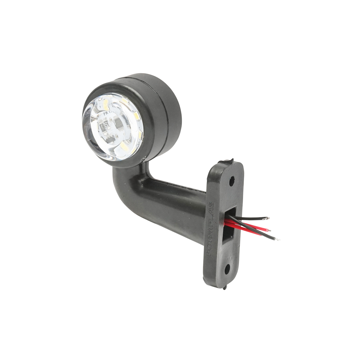 Set lampi rotative gabarit cu brate LED alba-rosu 12-24V FR1103 Breckner Germany - imagine 3
