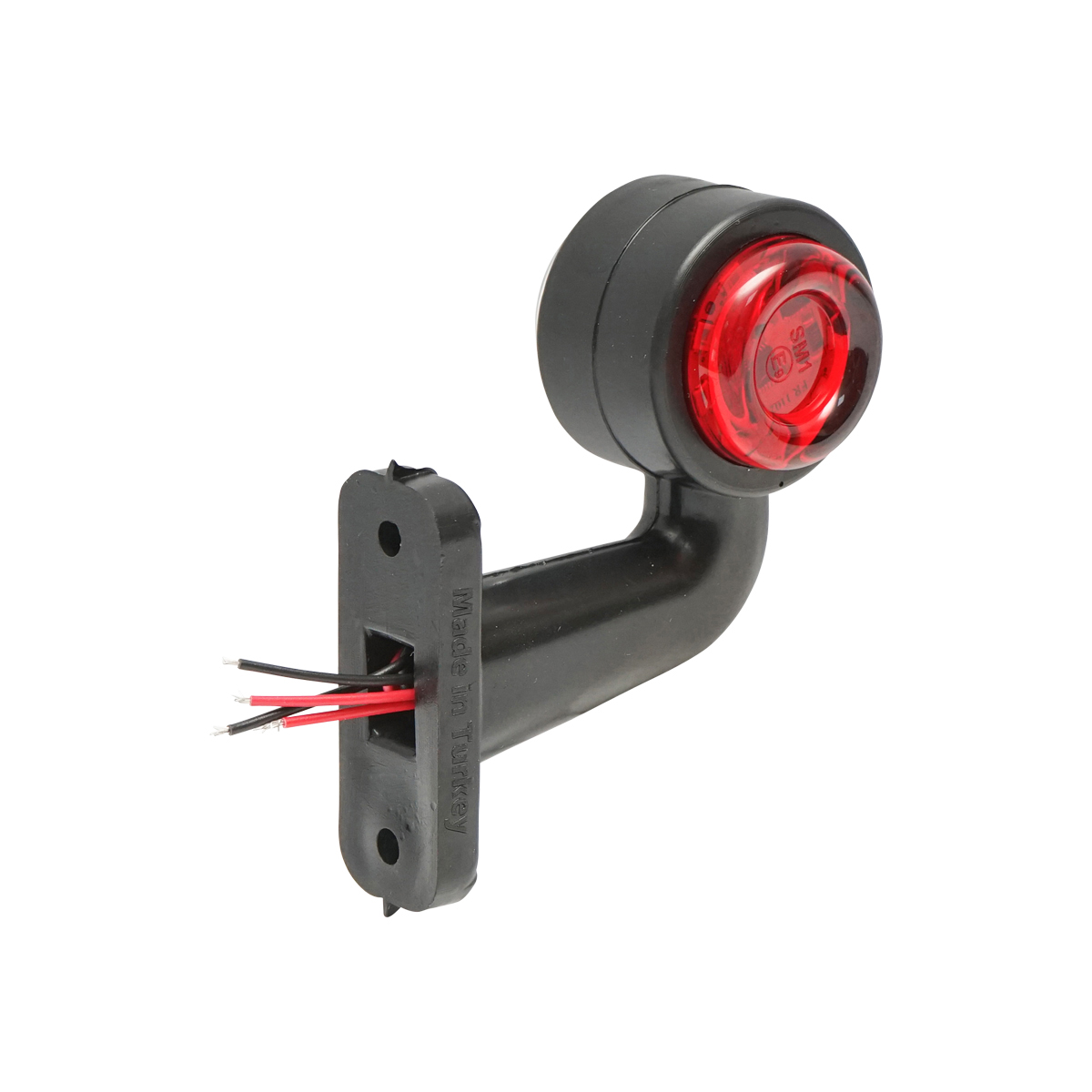 Set lampi rotative gabarit cu brate LED alba-rosu 12-24V FR1103 Breckner Germany - imagine 4