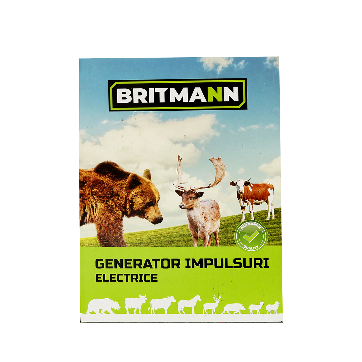 Aparat generator de impulsuri DC 12/220V, 6.5 Joule 100km pentru gard electric BRITMANN - imagine 7