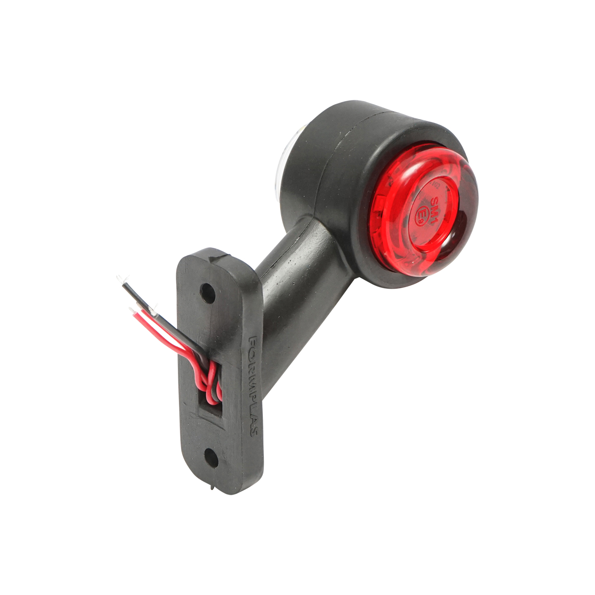 Set lampi rotative gabarit laterale LED alba-rosu 12-24V FR1104 Breckner Germany - imagine 4