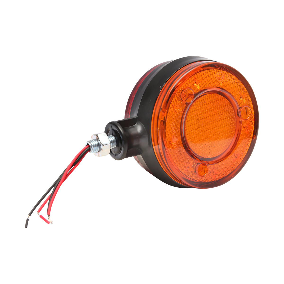 Lampa gabarit LED 12/24V pentru oglinda camion rosu/portocaliu FR0331RY Breckner Germany - imagine 4