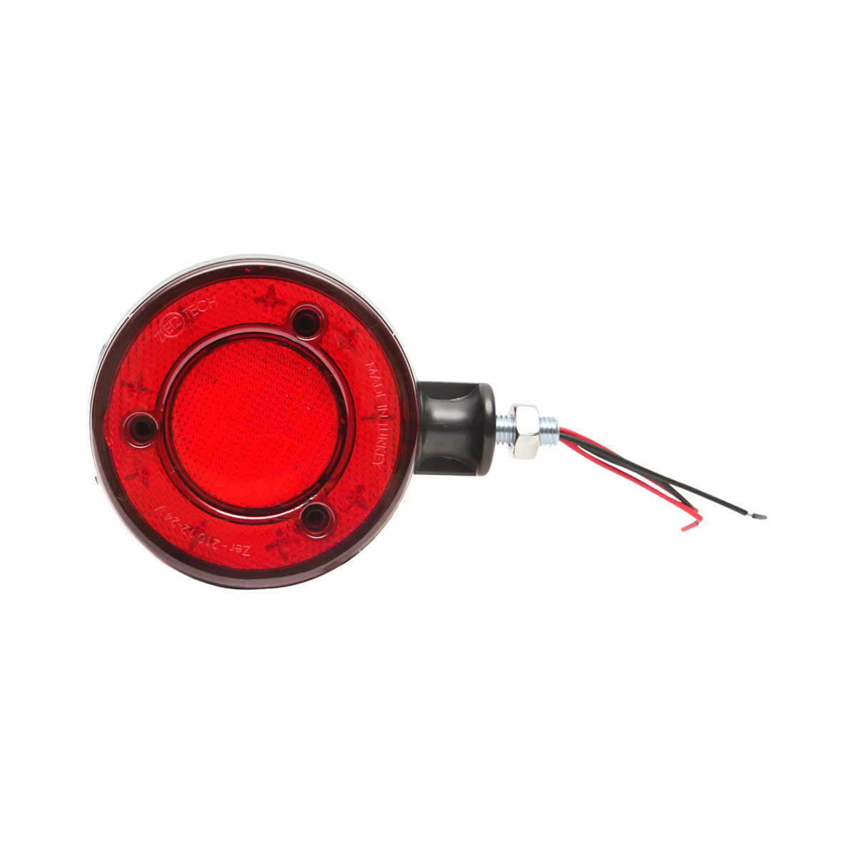 Lampa gabarit LED 12/24V pentru oglinda camion rosu/portocaliu FR0331RY Breckner Germany - imagine 3