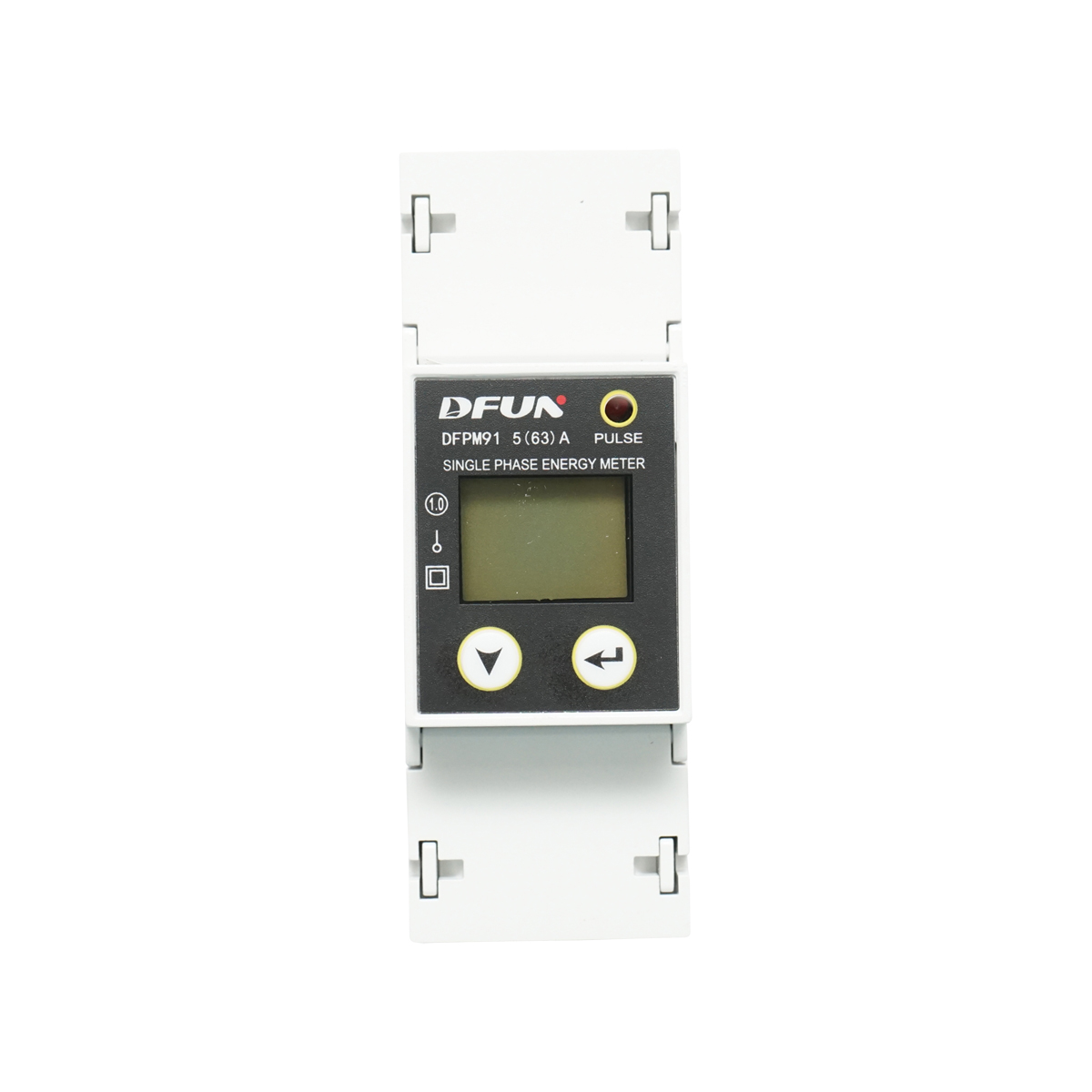 Kit releu putere DFUN DFPM91 smart meter, monofazic 220V, 63A cu siguranta digitala, transformator Split Core 600V, 50-60Hz - imagine 2