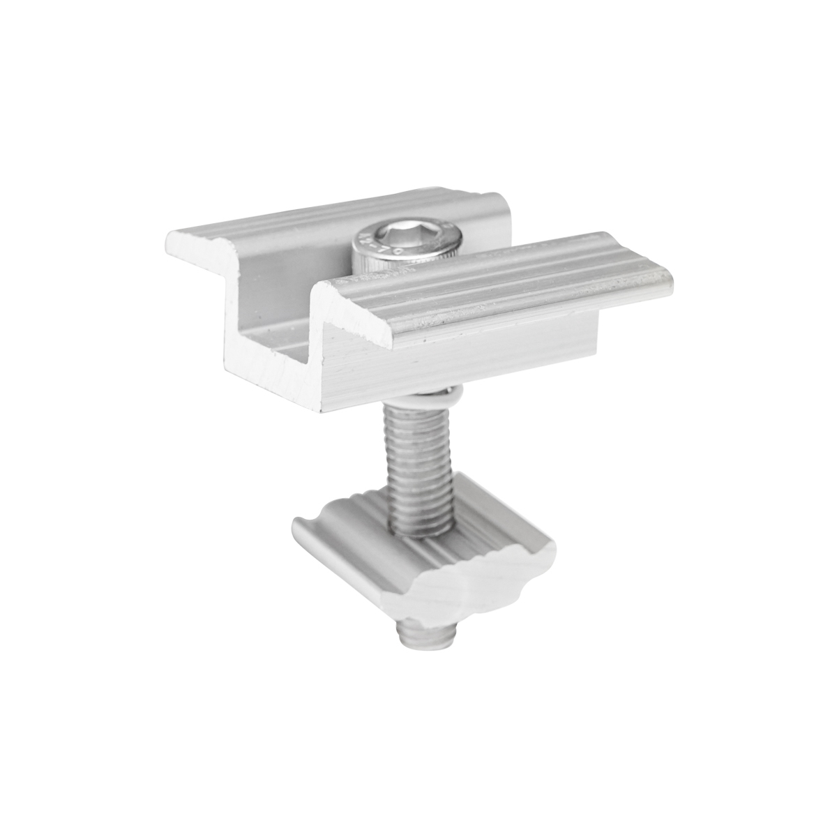 Clema intermediara 35mm prinderi panou solar fotovoltaic sistem B, 24mm Breckner Germany - imagine 4