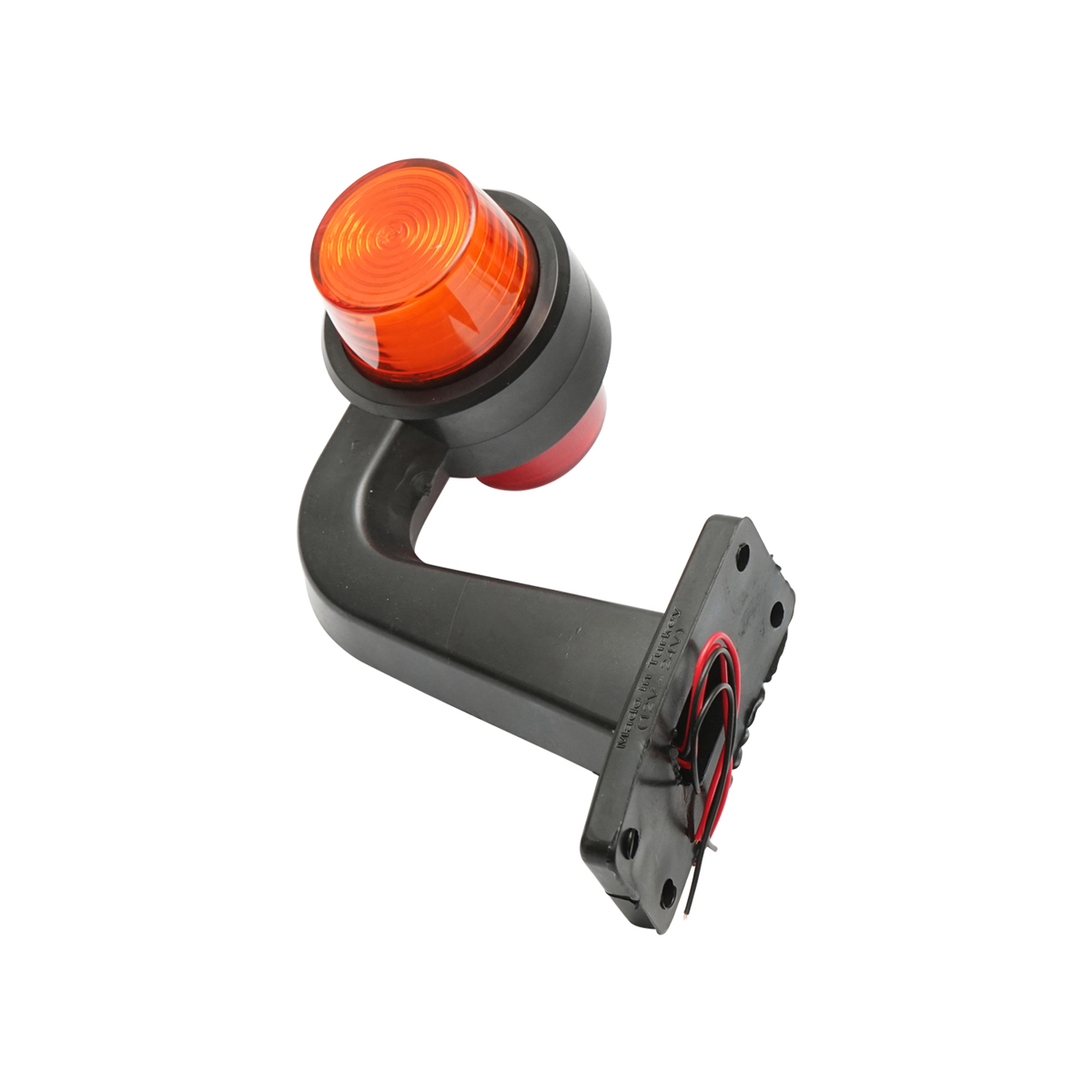 Set lampi laterale gabarit led-neon cu brat 12-24V rosu/galben FR0148R/Y Breckner Germany - imagine 4