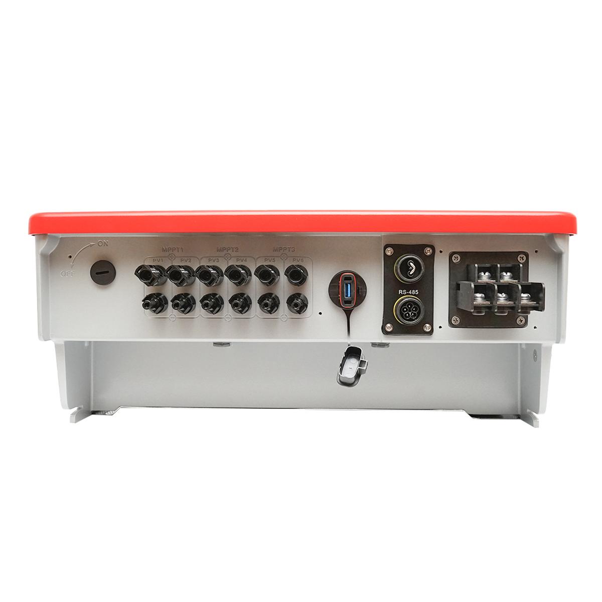 Invertor ON-GRID 30KW GW30KT-DT GOODWE trifazic, 3xMPPT, prosumator - imagine 3