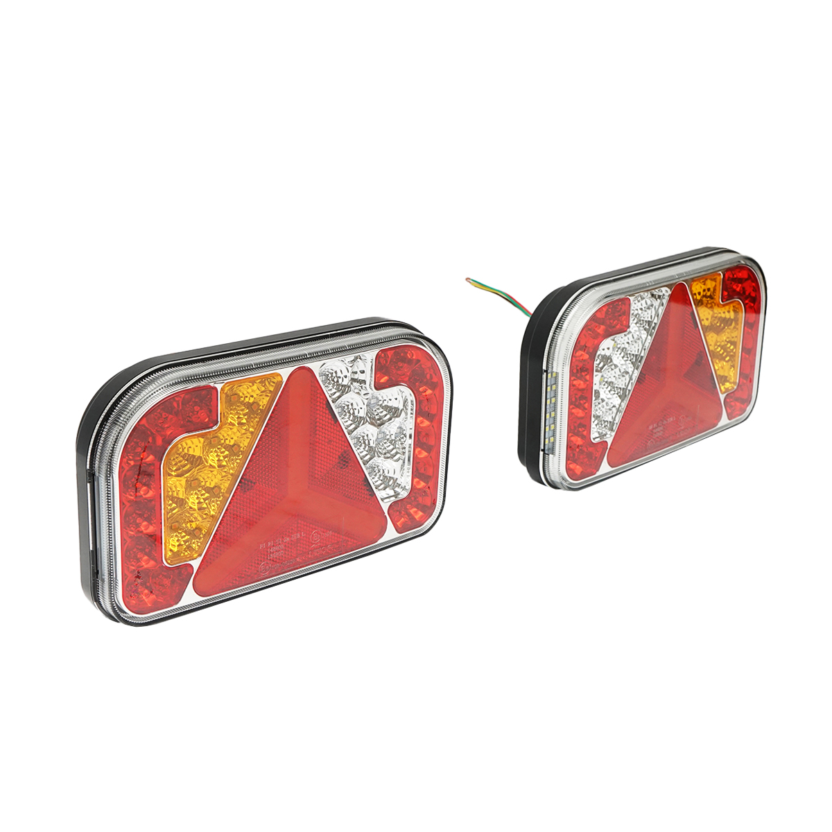 Set lampi spate Led pentru remorca 12-24V, 235x140x38mm Breckner Germany - imagine 2