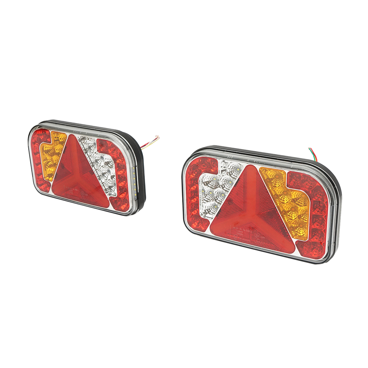 Set lampi spate Led pentru remorca 12-24V, 235x140x38mm Breckner Germany - imagine 3