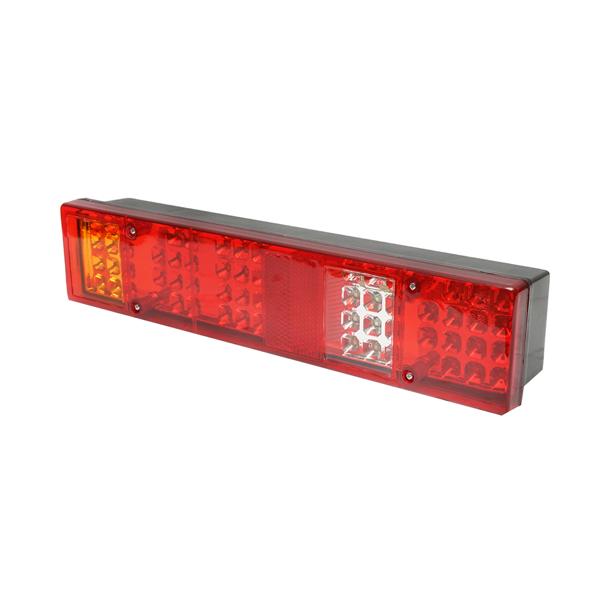 Lampa stop spate LED 24V cu mufa si 5 functii, 404x95x80mm Breckner Germany - imagine 3