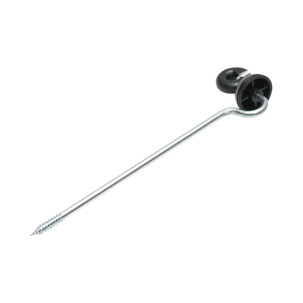 Izolator premium lung inelar unghiular fi6 pentru fir gard electric Breckner Germany - imagine 3