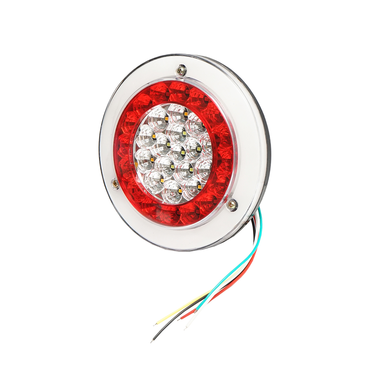 Lampa stop spate rotunda 24V 56 LED-uri 150x35mm Breckner Germany - imagine 2