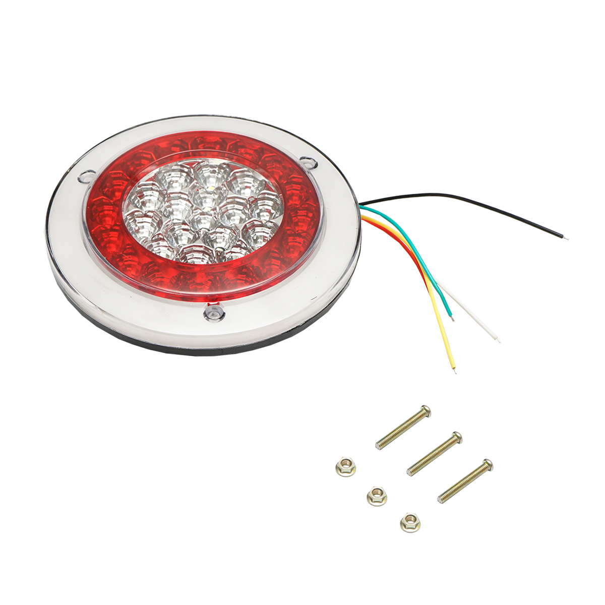 Lampa stop spate rotunda 24V 56 LED-uri 150x35mm Breckner Germany - imagine 3