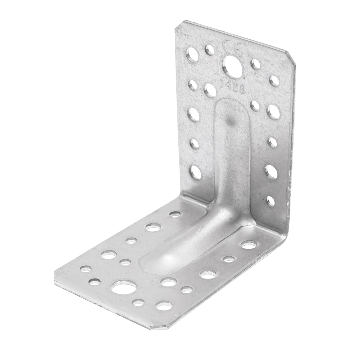 Vinclu cu intaritura 90x90x65x2.5mm pentru prinderi panouri solare acoperis din tabla - imagine 2