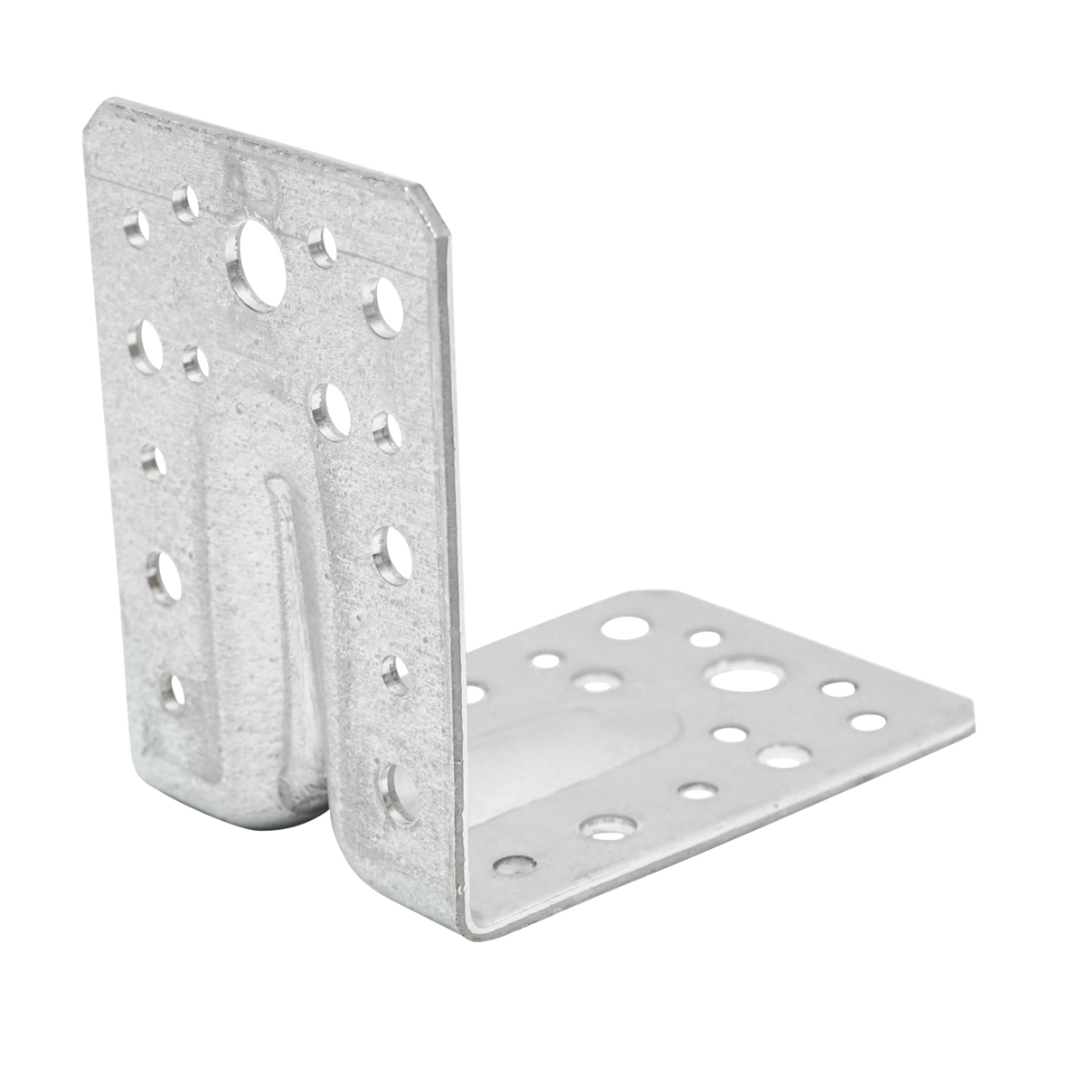 Vinclu cu intaritura 90x90x65x2.5mm pentru prinderi panouri solare acoperis din tabla - imagine 3