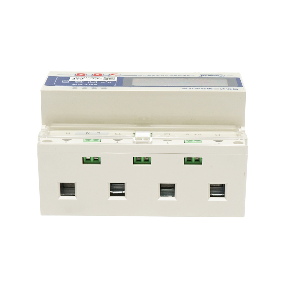 Kit releu smart meter trifazic 3x400-690V/50Hz, 6400imp/Kwh cu siguranta digitala 200A/5A 35 mm - imagine 5