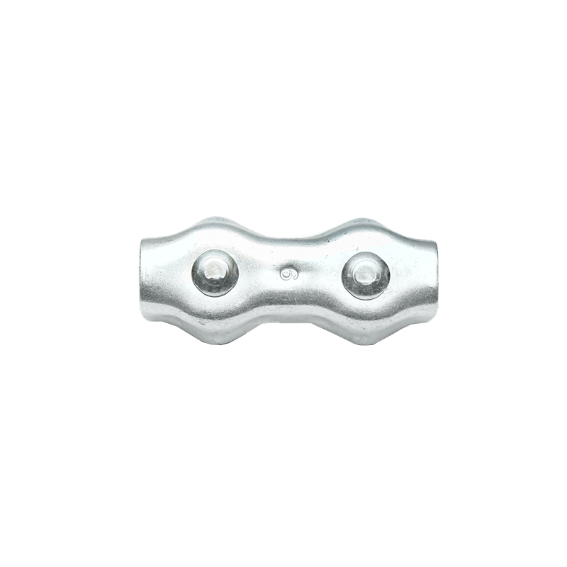 Conector fir electric galvanizat cu suruburi pentru gard electric - imagine 5
