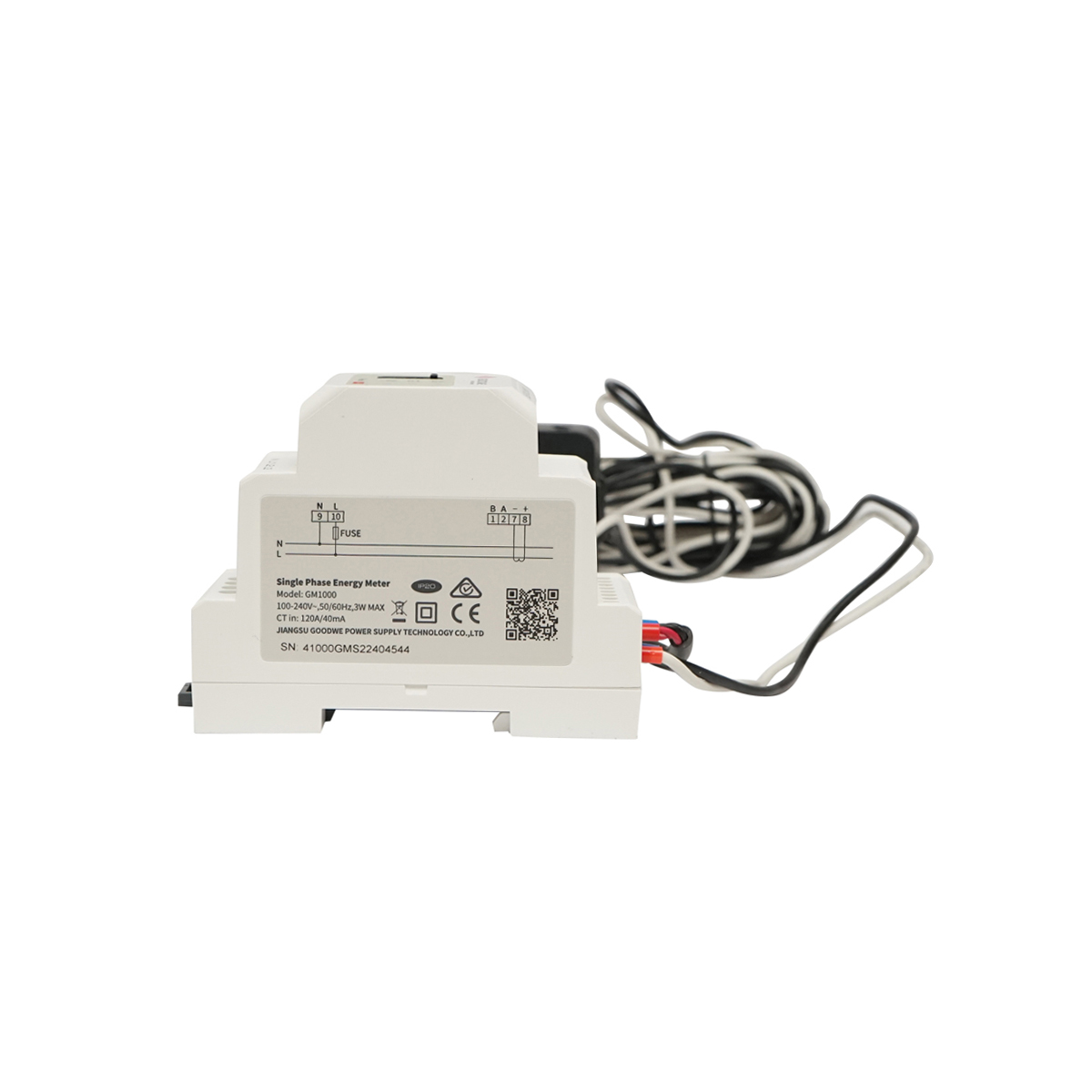 Kit releu putere, Split Core GM1000 200A/5A GOODWE smart meter , monofazic 110-230V, 120A/40mA cu siguranta digitala, transformator  - imagine 4