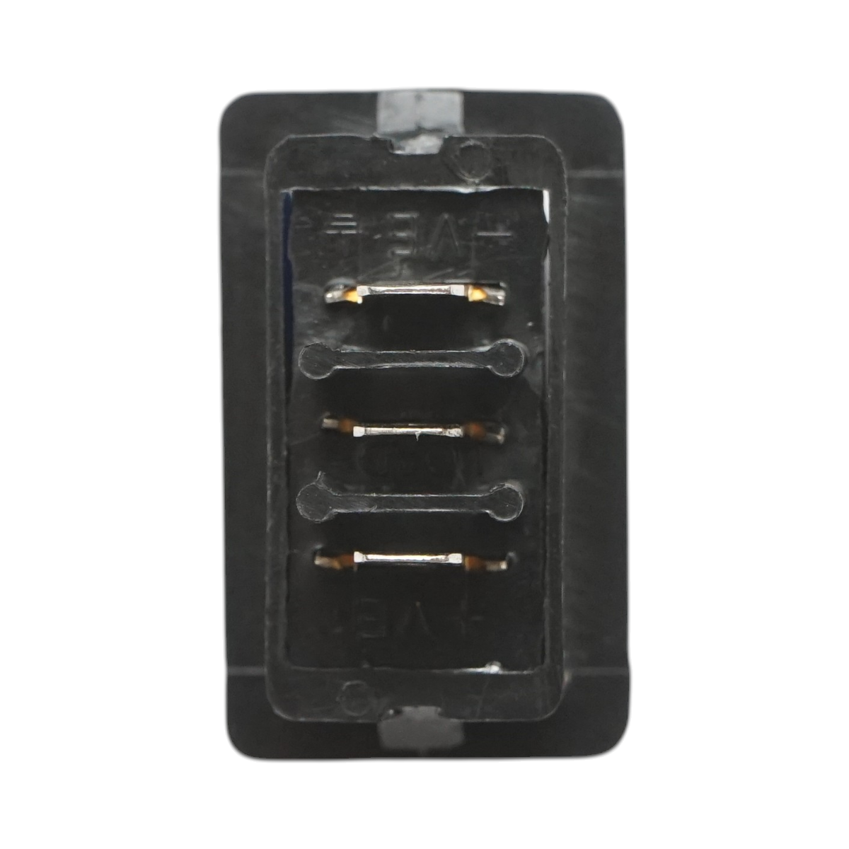 Intrerupator lumini 3 pini albastru universal Breckner Germany - imagine 4