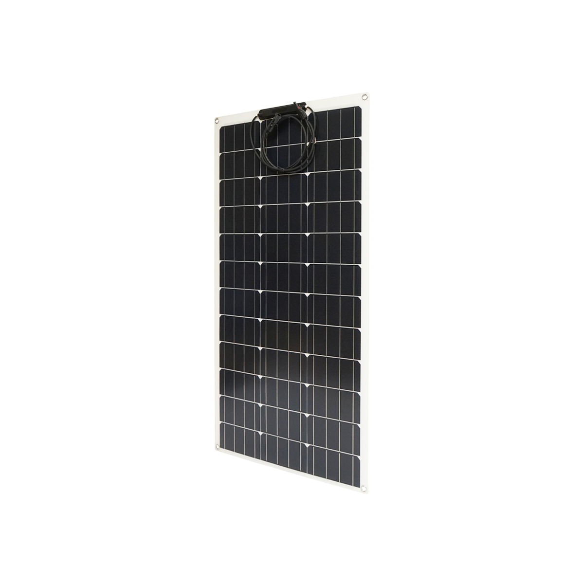 Panou solar 100W fotovoltaic monocristalin, flexibil, cablu si conectori MC4 Breckner Germany - imagine 2