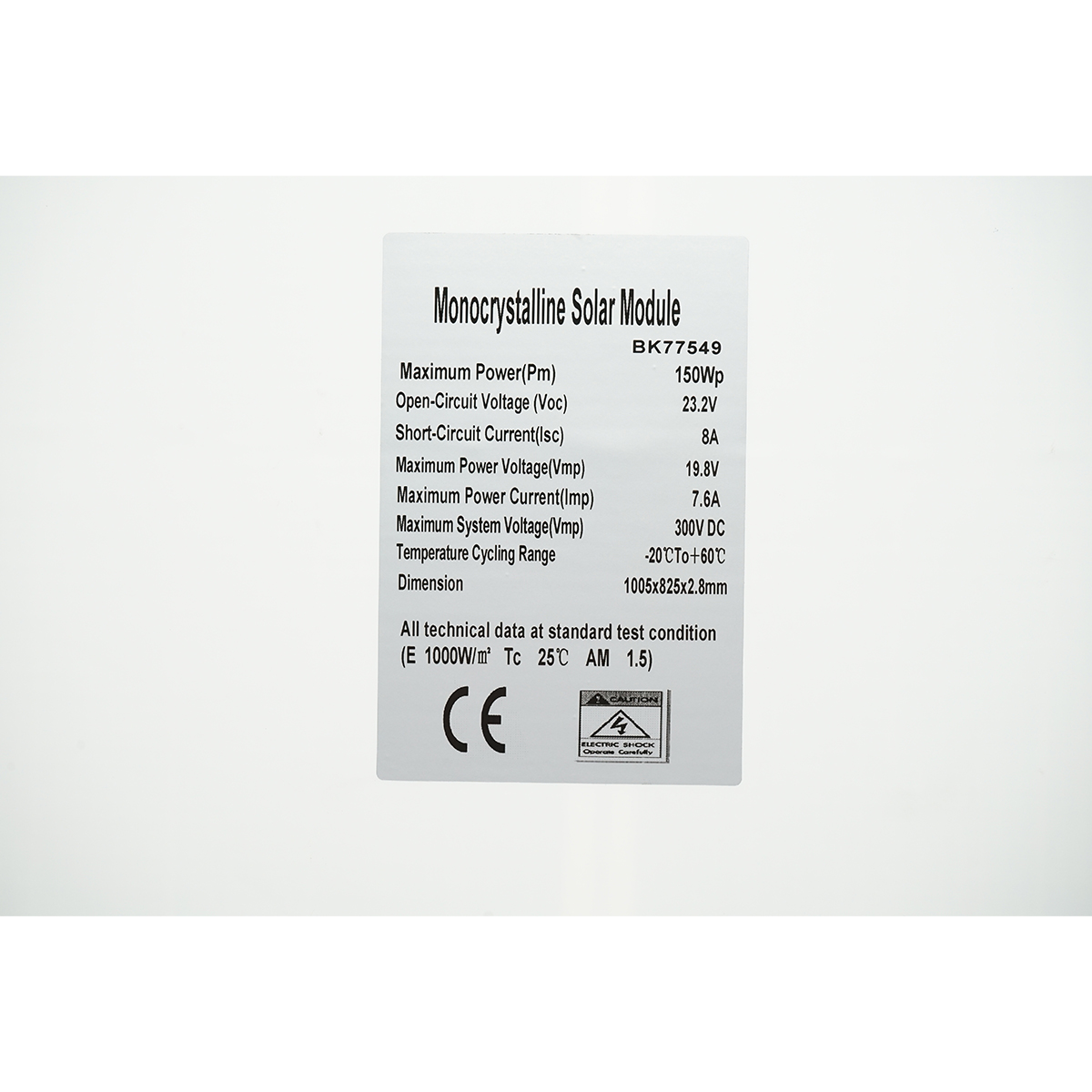 Panou solar 150W fotovoltaic monocristalin, flexibil 1005x825x2.8mm Breckner Germany - imagine 6