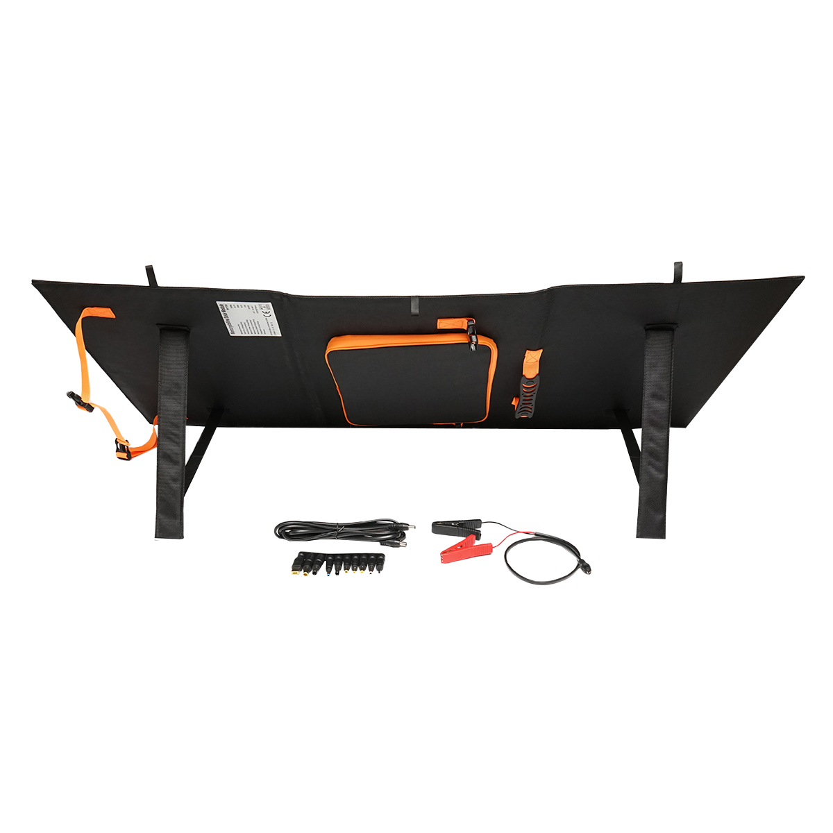 Panou solar 100W fotovoltaic monocristalin, pliabil tip valiza cu regulator de tensiune si USB port Breckner Germany - imagine 3