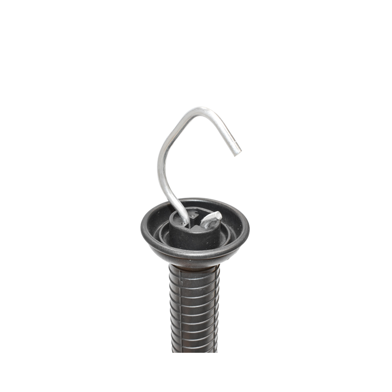 Maner poarta negru Diamond cu carlig gard electric Mezofarm - imagine 4