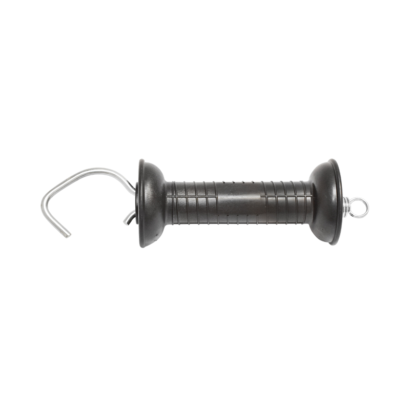 Maner poarta negru Diamond cu carlig gard electric Mezofarm