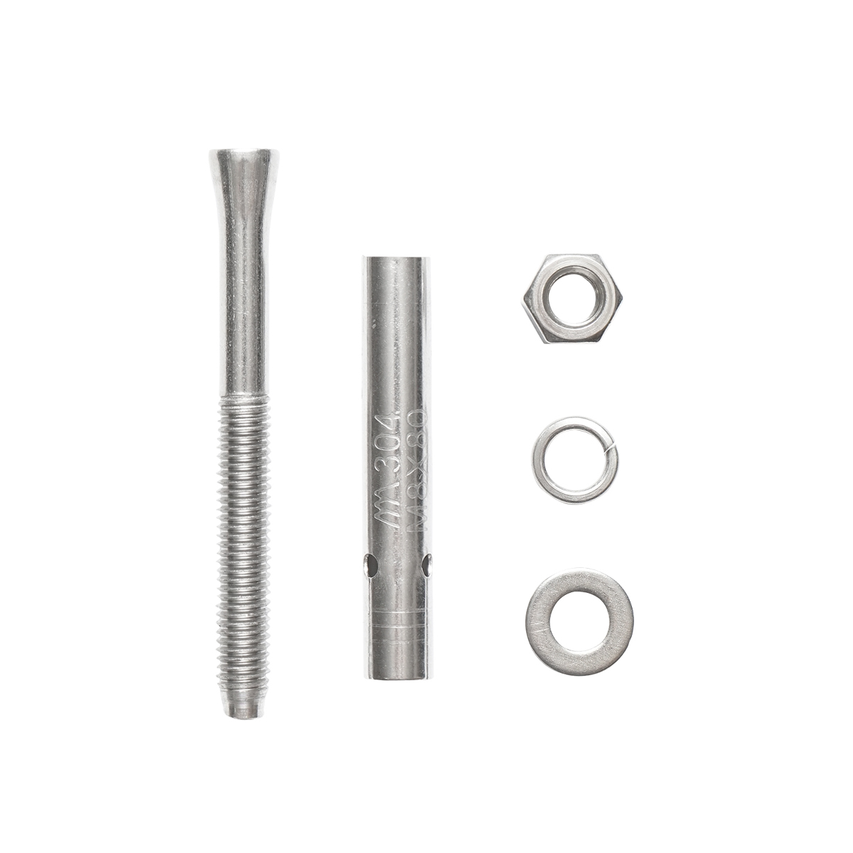 Bolt expansiune M8x80mm prinderi panou solar fotovoltaic sistem B Breckner Germany - imagine 4