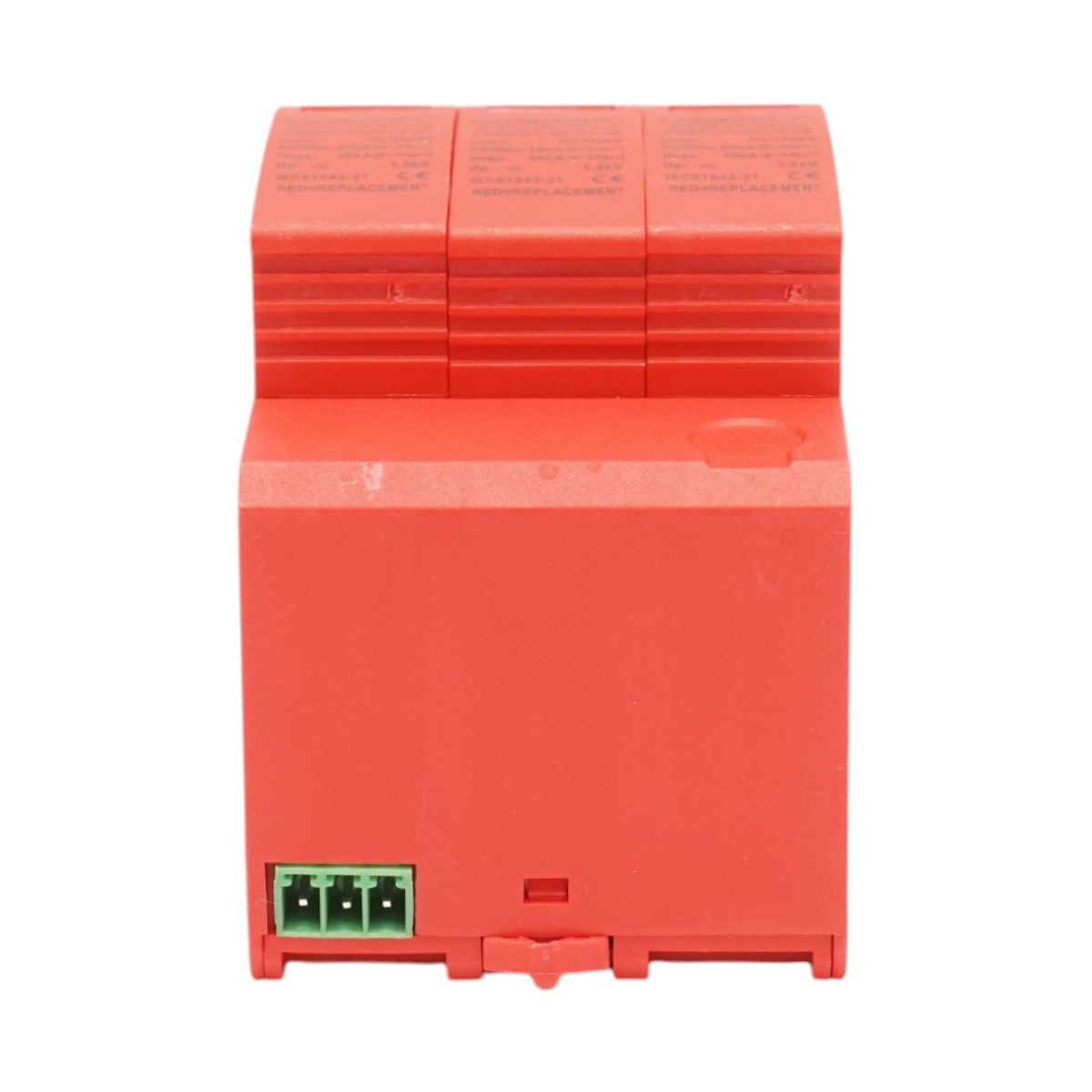 Descarcator de supratensiune cu semnalizare sisteme fotovoltaice DC 3P tip C 1500VDC Longroad - imagine 5