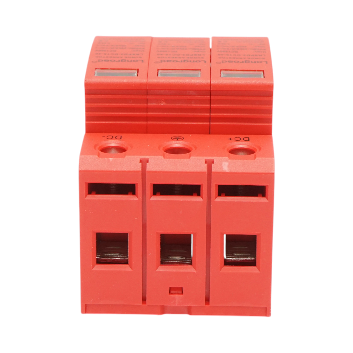 Descarcator de supratensiune cu semnalizare sisteme fotovoltaice DC 3P tip C 1500VDC Longroad - imagine 3