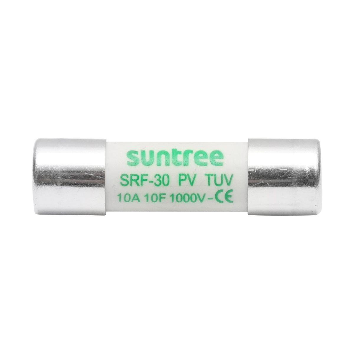 Siguranta fuzibila cilindrica SRF-32 pentru sisteme solare gPV, 10A, 1000V Suntree