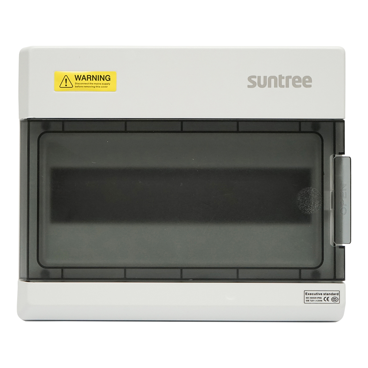 Tablou sigurante aplicat 1 rand, 12 module IP66 Suntree