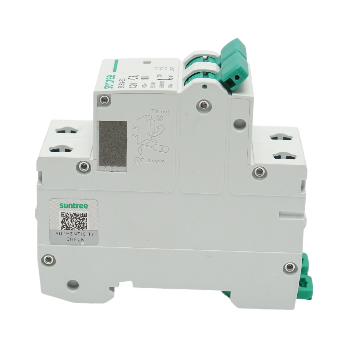 Siguranta automata tip intrerupator 2P, 20A 400VAC Suntree - imagine 3