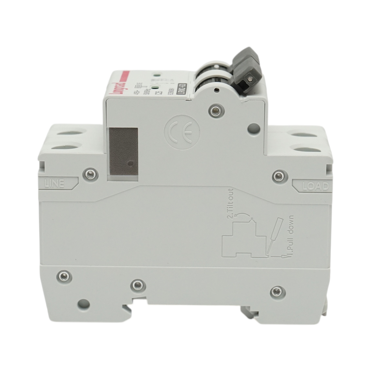 Siguranta automata intrerupator MCB 2P 25A 415VAC Longroad - imagine 3