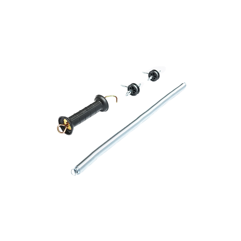 Set maner poarta cu arc si izolatori dubli gard electric Mezofarm - imagine 3