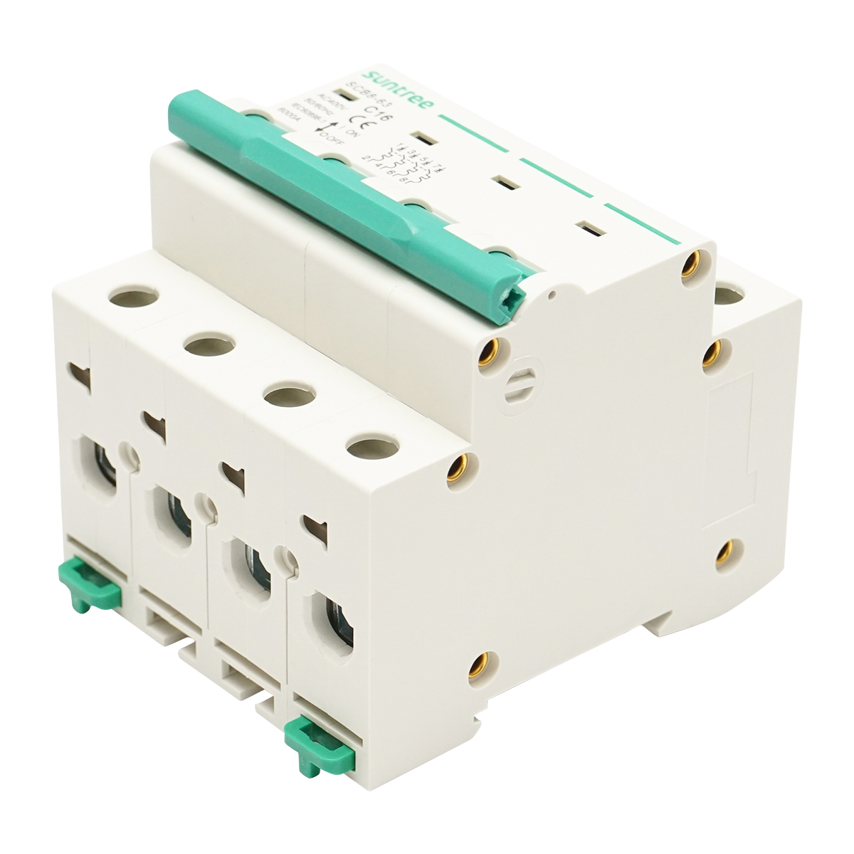 Siguranta automata tip intrerupator 4P, 16A 400VAC Suntree - imagine 4