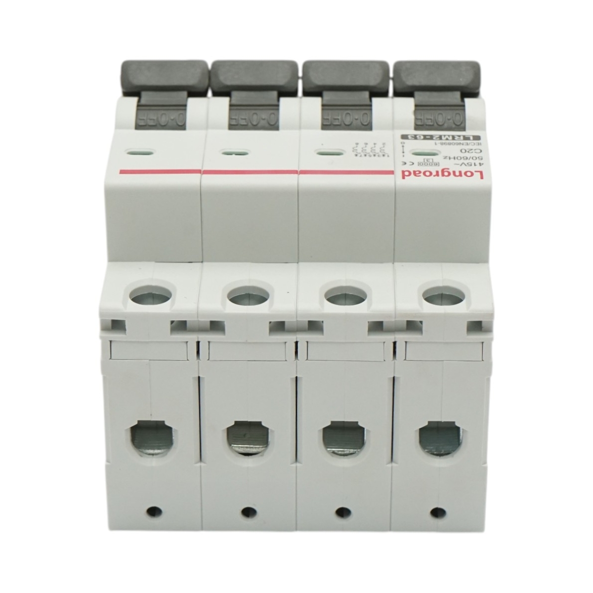 Siguranta automata intrerupator MCB 4P 20A 415VAC Longroad - imagine 4