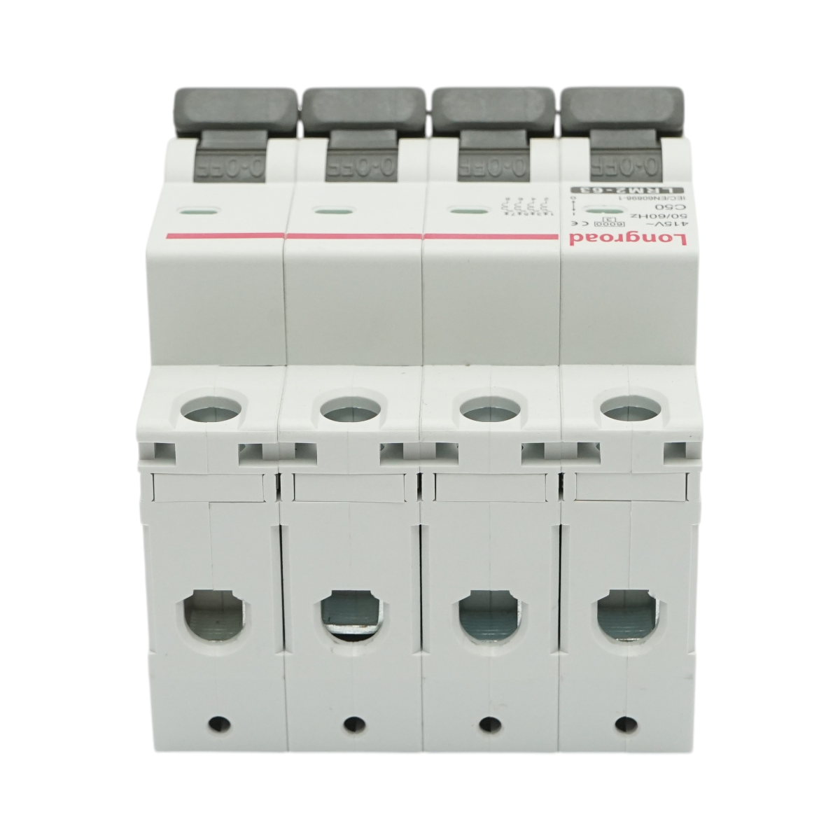 Siguranta automata intrerupator MCB 4P 50A 415VAC Longroad - imagine 4