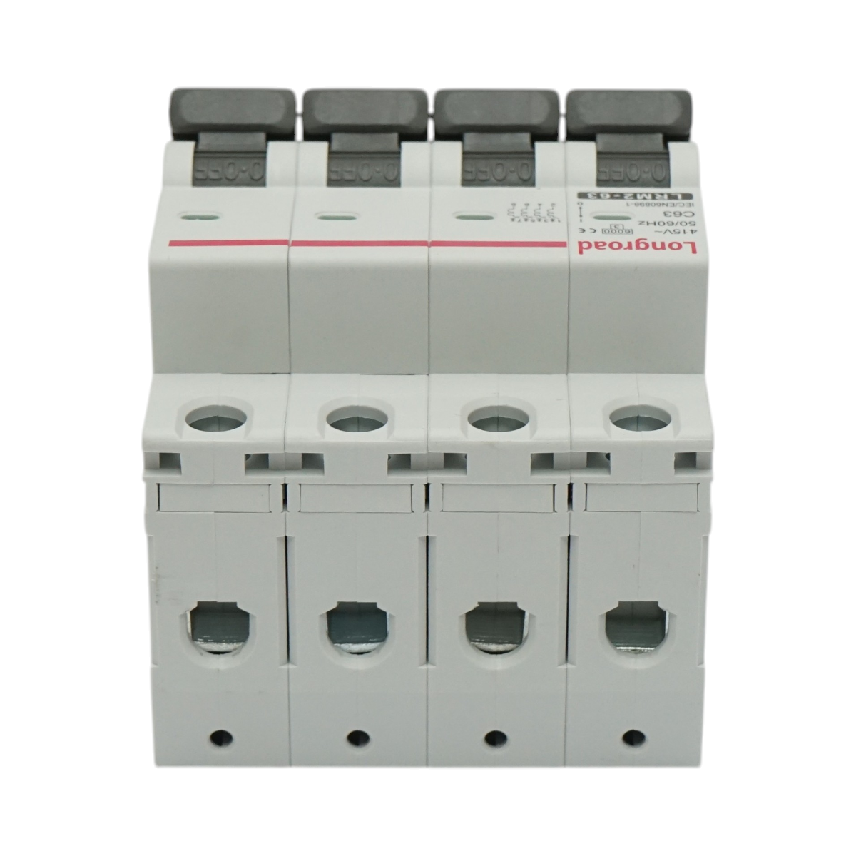 Siguranta automata intrerupator MCB 4P 63A 415VAC Longroad - imagine 4